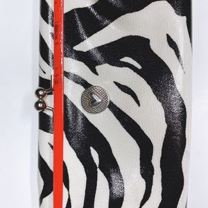 Brighton Red Zebra Clutch